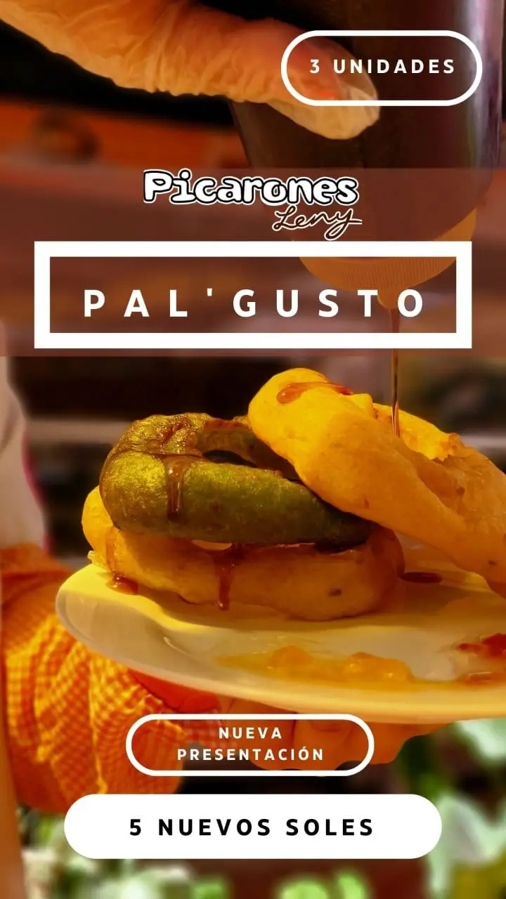 Picarones Leny Pal' Gusto - ¡Sabor en Cada Bocado!